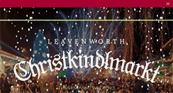 Desktop Screenshot of christkindlmarktleavenworth.com